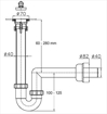 Slika Sifon sudopere-lavaboa 6/4 STY638-2