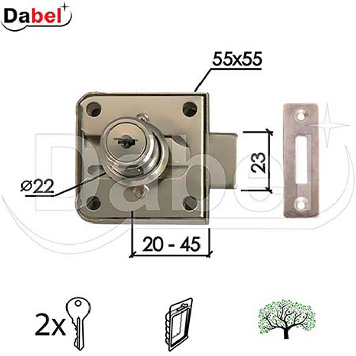 Slika Bravica za drvo DABEL 2100 Hr fi22/55/55/23/20–45 mm 2K DBP1 – 3398063