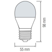 Slika Led sijalica PREMIER-5  E27  6400K  5 W  HL4305L