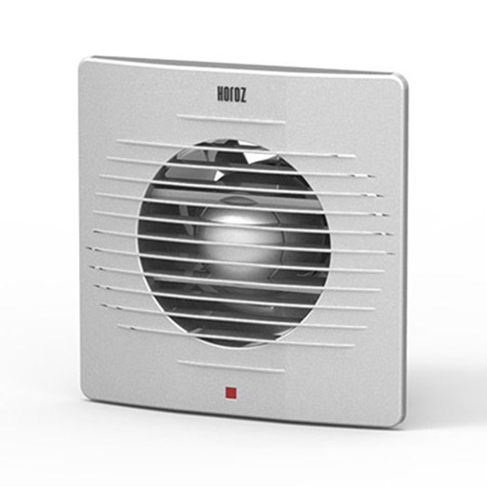Slika Ventilator za kupatilo Ø100 HOROZ TEB 500.040.100 silver