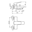 Slika STOLZ Baterija kade (JS133101W) bela