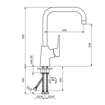 Slika STOLZ Baterija sudopere (JS138203) bela