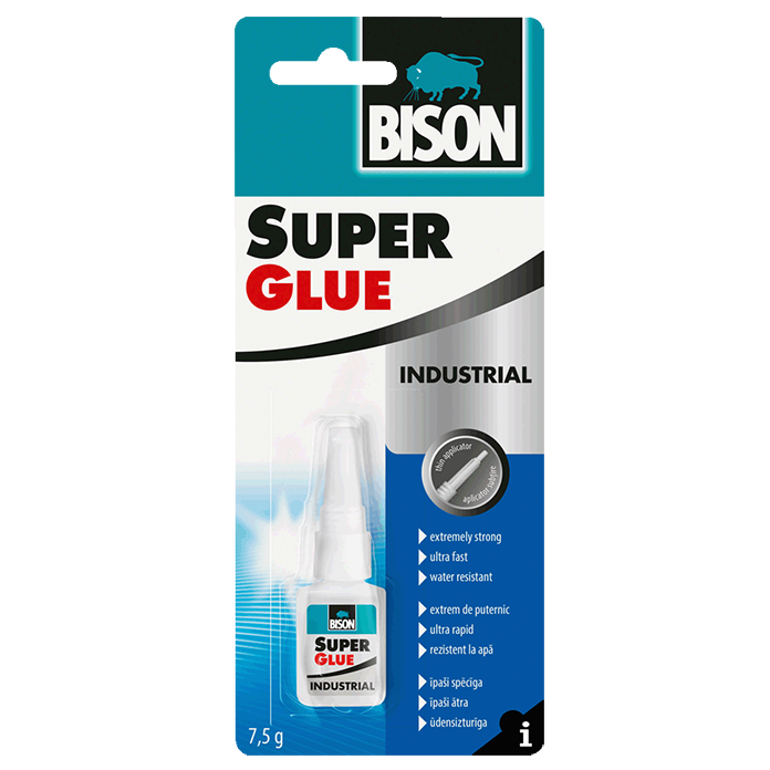 Slika BISON SUPERGLUE INDUSTRIAL 7,5 gr