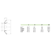 Slika Cevna rozetna Ø 6/4" PVC BELA