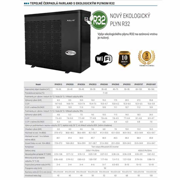Slika Toplotna pumpa za bazen Fairland Inverter Plus IPHC15 6.5 kW (15–30 m³)