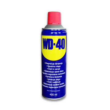 Slika Sprej WD-40 400 ml – univerzalni sprej za podmazivanje i zaštitu od korozije