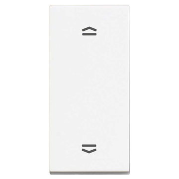 Slika Bticino Classia taster za roletne 1M 10A 250V beli RW4037N