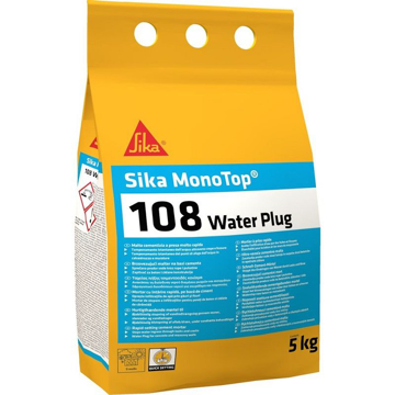 Slika Sika MonoTop 108 Water Plug brzo-vezujući cement 5 kg