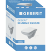 Slika WC šolja Rimfree Geberit Selnova Square sa daskom 501.961.00.1