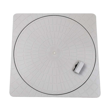 Slika Poklopac za šahtu PVC četvrtasti 900x900 mm sa otvorom Ø800