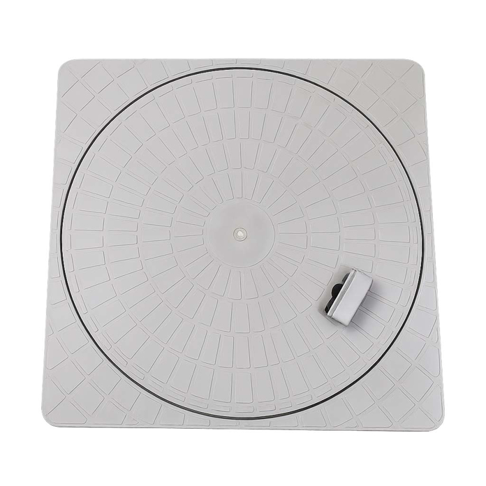 Slika Poklopac za šahtu PVC četvrtasti 900x900 mm sa otvorom Ø800