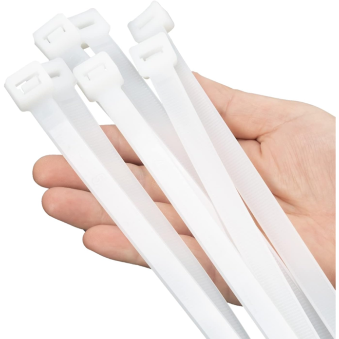 Slika Vezica PVC 8x650 mm bela