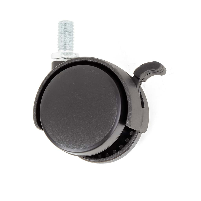 Slika Točak plastični dupli fi50 mm sa navojem M8