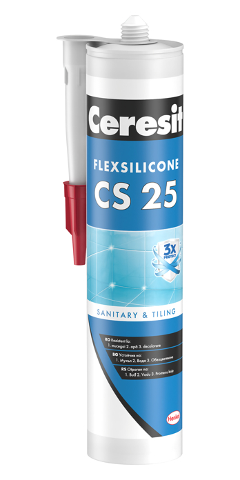 Slika Ceresit CS 25 sanitarni silikon Caramel 46 280 ml