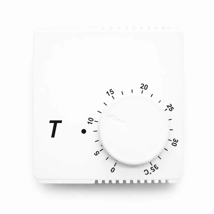 Beli sobni termostat Termorad ST-3 za TA peć i grejna tela 220V
