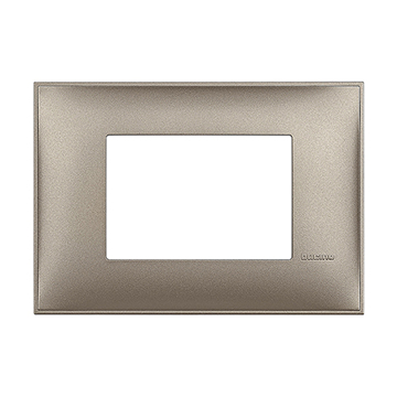 Slika Bticino Classia okvir 3M za doznu 503E/BP503N titanijum metal RAL 7048 R4803TM