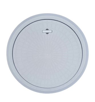 Slika Poklopac za šahtu PVC okrugli Ø600 mm bez rupica otvor Ø495 mm