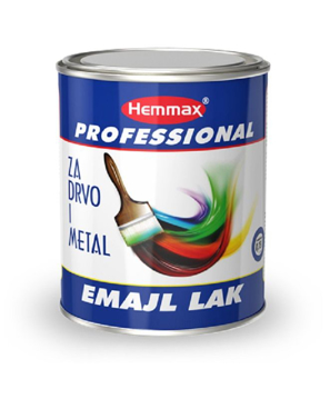 Slika Emajl CRVENI lak za metal uljani 200 ml